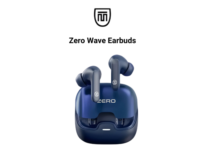Zero Wave Earbuds | TWS Bluetooth Wireless Earbuds | Deep Bass Stereo Sound | Touch Control | Noise Reduction | Charging Case
