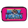 New Prints ROBLOX blox fruits DIY pencil case Game peripherals stationery bag Cartoon storage bag. 