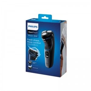 Philips Shaver series 3000 Wet or Dry electric shaver S3122/51