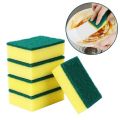 Pack Of 4 Dishwashing Sponge, Convenient Dish Washing Sponge Abrasive with Good Adsorption for Family for Home Kitchen. 