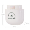 HelloWorld Fridge Deodorizer Container Removable Activated Charcoal Refrigerator Deodorant Box. 