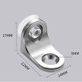 Glass Shelf Bracket with Suction Cup Base Support With Screws Right Angle Fixing Brackets for Kitchen Cabinets Cupboard Pack Of 10, 20 And 50. 