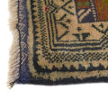 Hand Made Tribal Oriental Prayer Design Kaleen Rug, Traditional Hand-Knotted Wool Carpet |145x94cm|3'x4'7ft| - R13563. 