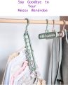 Magic Clothes Hangers, Space-Saving Hanger, Smart Cloth Organizing. 