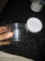 4pcs 300ml empty cosmetic PET jar with White Lid Cosmetic Container Crystal Clear jar cream and Lotion Jar High Quality empty jar for makeup cosmetic. 