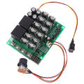 DC 10-55V 12V 24V 36V 48V 55V 100A Motor Speed Controller PWM HHO RC Reverse Control Switch with LED Display. 