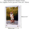 Fuji Polaroid magnets Fun Customizable Lightweight 3-inch refrigerator magnets Magnetic Mini 11 magnets for Kitchen décor. 