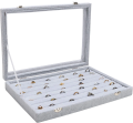 Ring Storage Box - Jewellery Box for Rings with Glass 72 ring csae. 