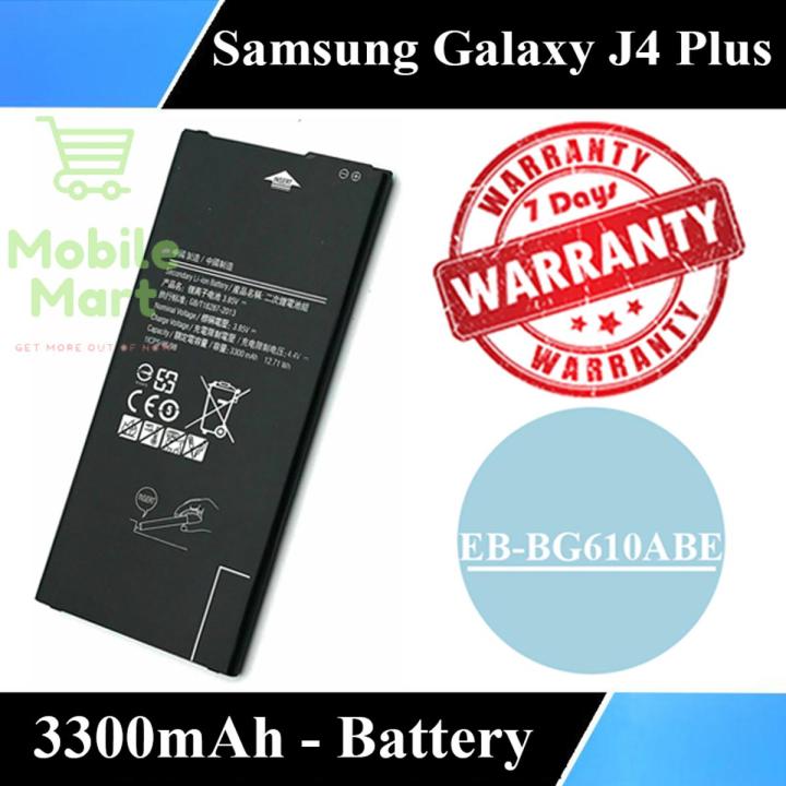 Samsung Galaxy J4 Plus Battery EB-BG610ABE Replacement Premium Quality 3300mAh For Samsung Galaxy J4 Plus