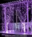 Purple Fairy Lights(String Lights)(25 Feet) (60 Bulbs). 