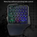 One-Handed Keyboard Gaming K108 Mechanical For PUGB Mobile Game Left Hand Small. 