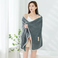 70x140cm Coral Fleece Bath Towel Water Absorption Coral Edge Wrapping Microfiber Towel Quick Dry Magic Wash Clothing. 