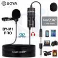 BOYA BY-M1 Pro Universal Lavalier Microphone (ORIGINAL). 