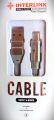 Interlink Prime X Cable Braided ( Type C Charging & Data Transmission Braided Cable). 