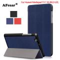 【 Miga Plaza 】 Magnetic Case cover For Huawei MediaPad T3 7 3G BG2-U01 BG2-U03 Smart Cover For Huawei MediaPad T3 7.0 3G Stand Smart PU Leather Cover Case. 
