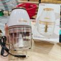 OSAKA JApan  350 watts / Switzerland Lot Imported DELIMANO Joy Electric food chopper and wishker 2 in 1 food processor Pro 0.6 L 200 W 4 blades heavy duty / RAF R>332B. 