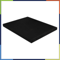 1 Pc Black 10x10 Prime Coated Canvas.. 