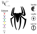 InsideDecors(ID) Spiderman 3D LED Night LED Light - Spider Logo Wall Decor | Marvel Superhero Game Room Sign | Christmas Gift for Kids & Fans | Glowing Spider Wall Art. 