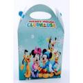 Large Mickey Mouse Theme Goody Candy Treat Favor Large Box for Birthday Party Supplies Celebration Gift Kids. 