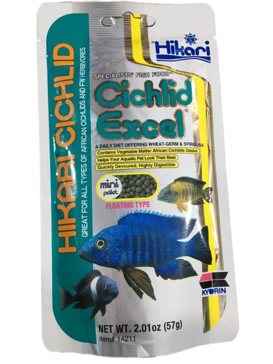 Hikari Cichlid Exce Fish Food 57g