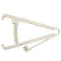 1PC Crossfit Body Fat Loss Tester Calculator Fitness Caliper Clip Measurement Slim Skin Fold Body Fat Chart Gym Equipment. 