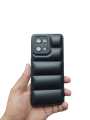 OPPO F21 Pro 4G Soft Matt Puffer Down Jacket Camera Protection Back Case Cover. 