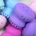 Lightweight Octopus Shape Deep Cleansing Skin Care Tool Manual Face Massage Brush Scrubber. 