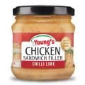 Youngs Sandwich Filler - Chilli Lime 275gm Jar. 