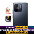 Xiaomi Redmi 12C Back Rear Camera Protector 9H Gorilla Flexible Protection For Xiaomi Redmi 12C - 2Pcs. 