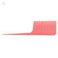 4Pcs Weaving Highlighting Foiling Hair Comb Highlight Styling Black+Pink. 