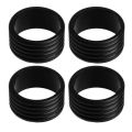 Silicone Tennis Racquet Grip Rings Racket Bands Non Slip Racket Rubber Bands for Badminton Squash Baseball Bat Handle X5QF. 