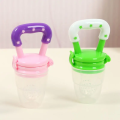 Baby Fruit Pacifier Food Feeder - BPA-Free Silicone Baby Feeder & Fresh Food Feeder, Teething Toy for Infants, Safe Fruit Feeder with Easy Grasp Handle for Choking Prevention - Essential Newborn Accessories. 