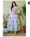Boutique By Aiman | Stitched | Ready To Wear | Women's Fashion | Lawn Multi Thread Work Embroidery 1 Piece Dress For Women's Fashion. 