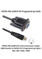 FATEK FBs-232P0-9F Communication Cable | DB9 Female to FATEK PLC Programming Cable. 