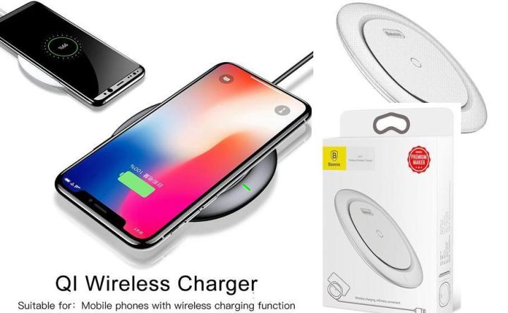 [EAI STORE] UFO Wireless Charger For Phone / Samsung / UNIVERSAL BRAND Mobile Phone 10W Qi Wireless Charging Charger / Pad