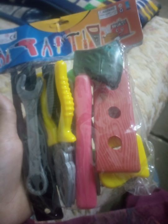Tool%20Set%20Toy%20For%20Kids%2012%20Pieces%20for%203%20Year%20Plus%20Old%20Kids%20Plastic%20Multi%20color%20,%20Construction%20Tool%20Set%20Toy%20For%20Kids%20-%20Image%203