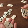 Dominoes Set- 28 Pieces Double-Six  Domino Tiles Set Classic Numbers Table Game. 