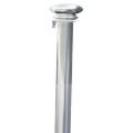 Flag Pole - Chrome Finish Aluminum, 60 inches. 