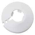 20 Pieces 1/2 Inch 16mm White Pipe Cover Wall Pipe Decoration Drain Pipe Trim Radiator. 