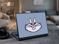Bunny Face / Loony tones  wallpaper  Laptop Skin Vinyl Sticker Decal, 13 13.3 14 15 15.4 15.6 inch Laptop Skin Sticker Cover Art Decal Protector Fits All Laptops. 