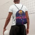 Traverse  Messi Drawstring Bags For Girls / Bags For Kids / Bags For Boys with quality strings- Digitally printed by on strong polyester fabric Bags hand bag for girls bags for girls. 
