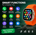 I50 Suit Max 11 in 1 Smart Watch | 2.01" Full Touch Display | Bluetooth Calling | 11 Straps | Fitness & Sports Smartwatch. 