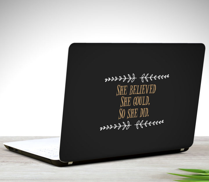 Woman%20Motivational%20Quote%20Black%20Laptop%20Back%20Skin%20Vinyl%20Stickers%20Decal,12%2013%2014%2015%2015.6%20inches%20Notebook%20Laptop%20Skin%20Sticker%20for%20all%20Laptops%20-%20Image%202