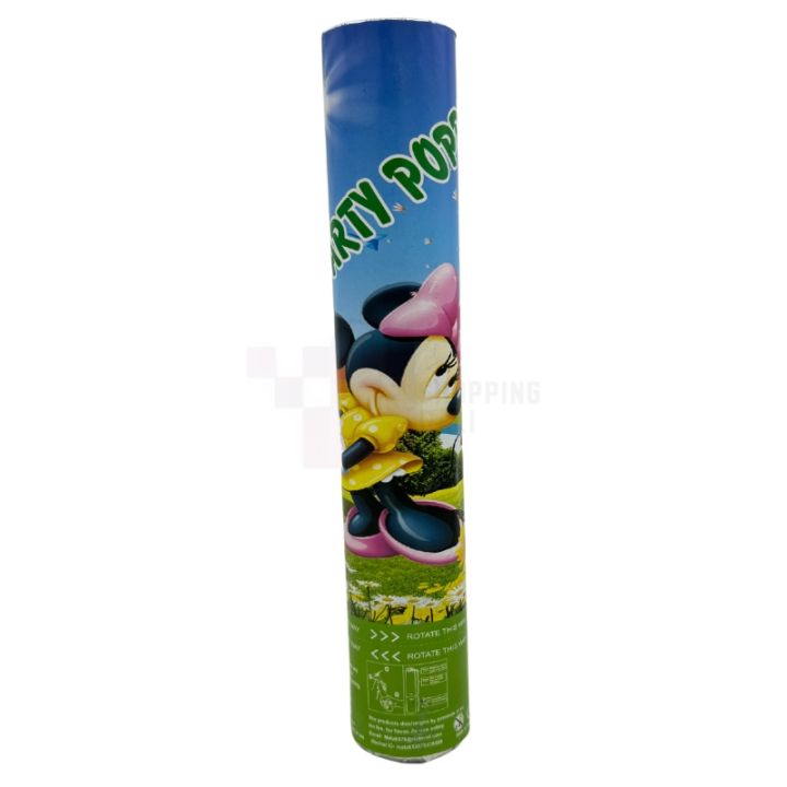 MICKEY MOUSE MINNIE MOUSE THEME PARTY POPPERS - 30 CM PARTY POPPER - MICKEY MOUSE MINNIE MOUSE PARTY POPPERS