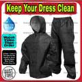 Lite Waterproof Alpha Rain Suit ( With Trouser ) - Track Suit For Top. 