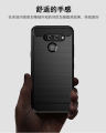 lthmy for LG K50 Case Carbon Fiber TPU Soft Silicone Back Cover Armor Phone Case Casing. 