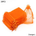 20PCS Grape Fruit Protection Bags Garden Drawstring Netting Mesh Bags Anti-Bird For Plant Fruit Trees Organza Bags. 