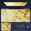 Pokemon Pikachu Snorlax Bulbasaur Squirtle XXL Anti Slip Large Gaming Mouse Pad Desk Mat for Keyboard & Mouse Speed Edition – 900x400x3mm. 