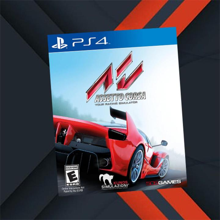 PLAYSTATION 4 DVD ASSETTO CORSA PS4 GAME