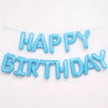 Happy Birthday Balloons & Bunting Banner Flag Theme Set For " I Am 1 Today " First Birth Day & Born Day Celebration Party Event Aluminum Foil Mylar, Sold Balloon Decoration Rooms, Lawn, Lounge, Halls Photo Booth Prop Decor Party Supplies Ballon. 